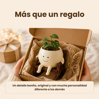 Puchi™️  Maceta Sonriente